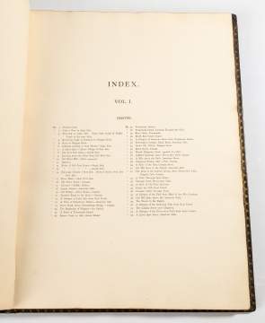 Niagara River & Falls From Lake Erie to Lake Ontario: A Series of 153 Original Etchings, Volume 1 by Sangster, Amos W.