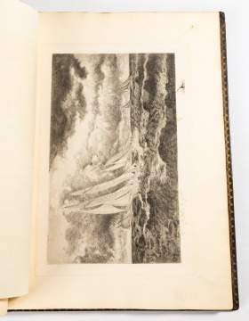Niagara River & Falls From Lake Erie to Lake Ontario: A Series of 153 Original Etchings, Volume 1 by Sangster, Amos W.