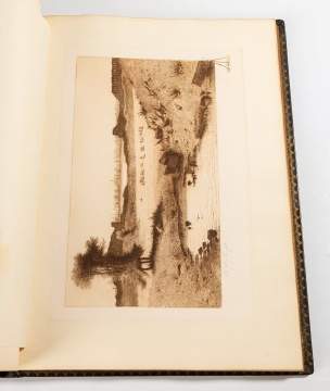 Niagara River & Falls From Lake Erie to Lake Ontario: A Series of 153 Original Etchings, Volume 1 by Sangster, Amos W.