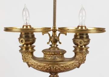 Harvard Double Student Lamp
