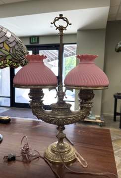 Harvard Double Student Lamp