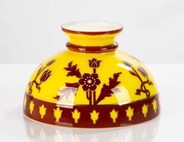 19th Century Enameled & Cased Shade