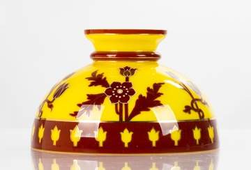 19th Century Enameled & Cased Shade