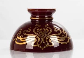 19th Century Enameled & Cased Shade