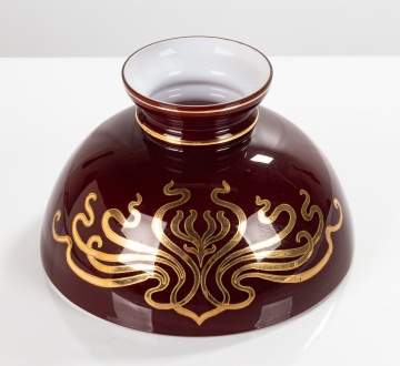 19th Century Enameled & Cased Shade