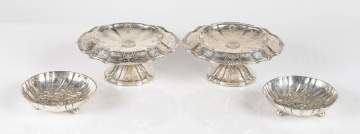 Sterling Silver Tazzas & Nut Dishes