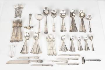Danish Silver Arts & Crafts / Art Nouveau Flatware & Various Sterling Silver