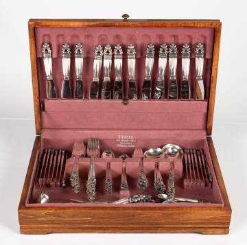 Georg Jensen Acorn Pattern Sterling Silver Flatware