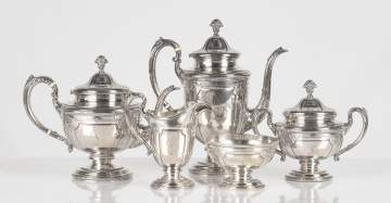 American Sterling Silver Coffee & Tea Set