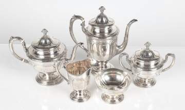 American Sterling Silver Coffee & Tea Set