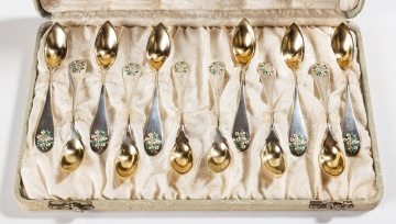Christofle Silver Spoons (See CONSIGNOR SHEET)
