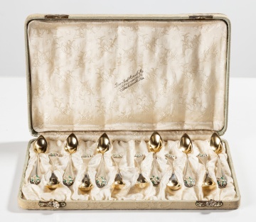 Christofle Silver Spoons (See CONSIGNOR SHEET)