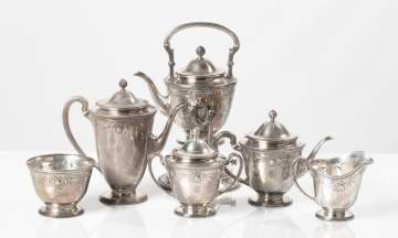 Tiffany & Co. Six-Piece Sterling Silver Tea & Coffee Set