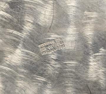 Peruvian Sterling Silver Vase