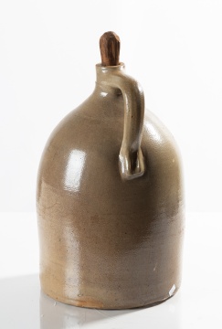 N.A. White & Son, Utica, Three-Gallon Stoneware Advertising Jug for John Coyne, Utica, N.Y.