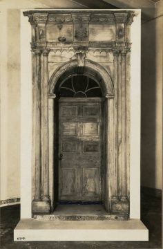 The John Freeman House, Freemansburg, Pennsylvania, Federal Pine Doorway, Dated 1820