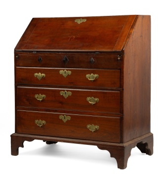 Chippendale Mahogany Slant-Front Desk