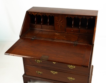 Chippendale Mahogany Slant-Front Desk