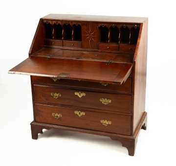 Chippendale Mahogany Slant-Front Desk