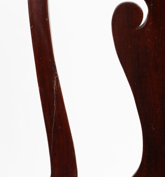 Two American Queen Anne Mahogany Side Chairs