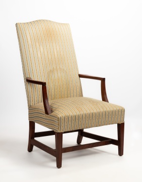 Federal Mahogany Lolling Chair