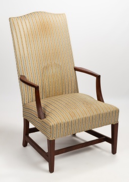 Federal Mahogany Lolling Chair