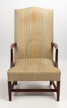 Federal Mahogany Lolling Chair