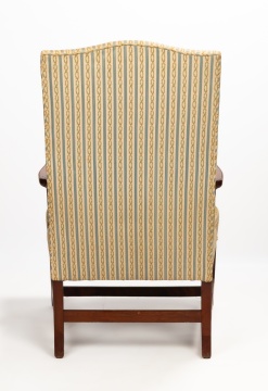 Federal Mahogany Lolling Chair