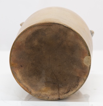 Lyons, New York, Two-Gallon Stoneware Jar with Cobalt Floral Spray
