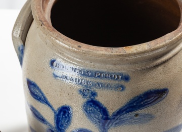 Three Pieces of Yates County Stoneware: Penn Yan and Dundee