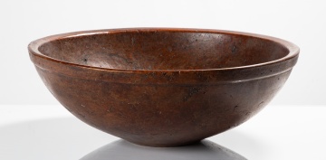 Monumental Turned Ash Burl Bowl