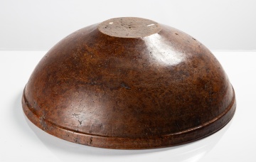 Monumental Turned Ash Burl Bowl