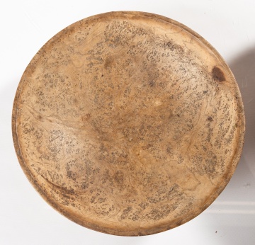 Two Early American Turned Burl Bowls