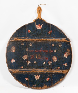 German Painted Pine Presentation Board