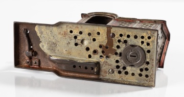 J. & E. Stevens 'Mule Entering Barn' Mechanical Bank