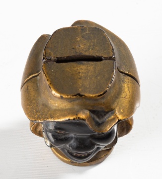 A.C. Williams Cast Iron 'Two-Faced Boy' Still Bank