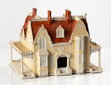 Miller Iron Co. Cast Iron Villa Birdhouse, After Roslyn Harbor Home