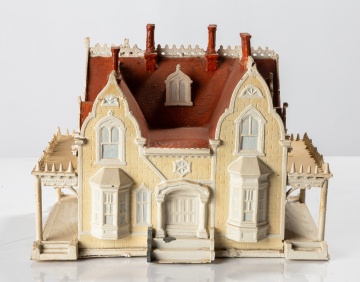 Miller Iron Co. Cast Iron Villa Birdhouse, After Roslyn Harbor Home