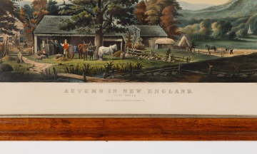 Currier & Ives, Autumn in New England, Cider Making, 1867