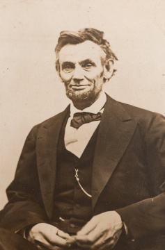 Abraham Lincoln, Albumen Print after Alexander Gardner's February 1865 Portrait