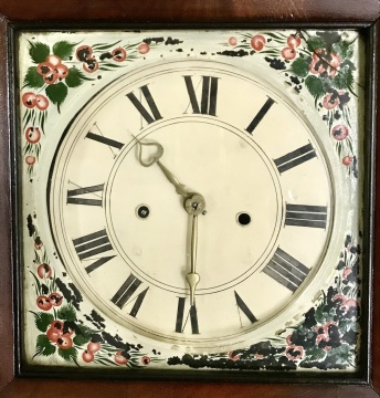 Rare Abner Jones Mahogany "Giant" Empire Shelf Clock