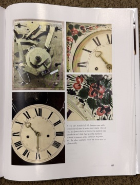 Rare Abner Jones Mahogany "Giant" Empire Shelf Clock