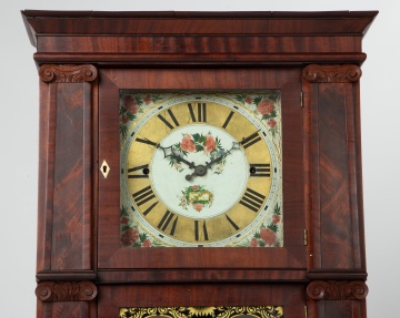 Fine & Rare Rodney Brace Mahogany Shelf Clock with Double Portrait Tablet