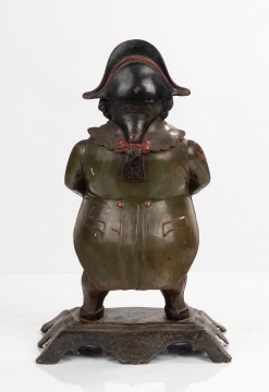 Bradley & Hubbard Cast Iron Blinking Eye Clock