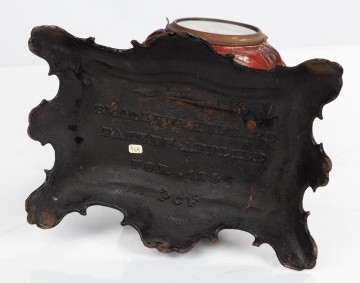 Bradley & Hubbard Cast Iron Blinking Eye Clock