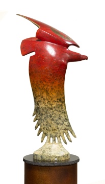 Gene Tobey (American, 1945-2006) and Rebecca Tobey (American, born 1948) "Spirit Shaman", 2007