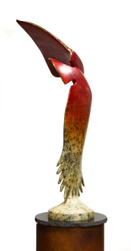 Gene Tobey (American, 1945-2006) and Rebecca Tobey (American, born 1948) "Spirit Shaman", 2007
