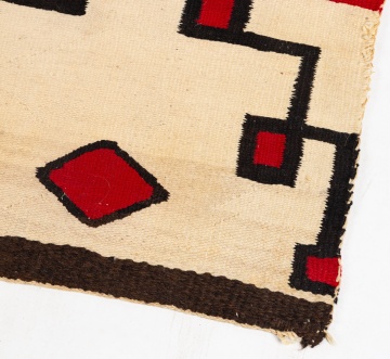Navajo Weaving with Stepped Lattice and Crosses