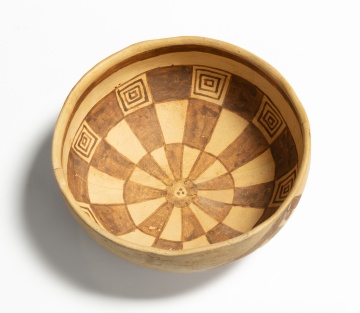 Ancestral Hopi Yellow Ware Pottery Bowl