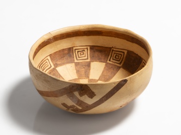 Ancestral Hopi Yellow Ware Pottery Bowl